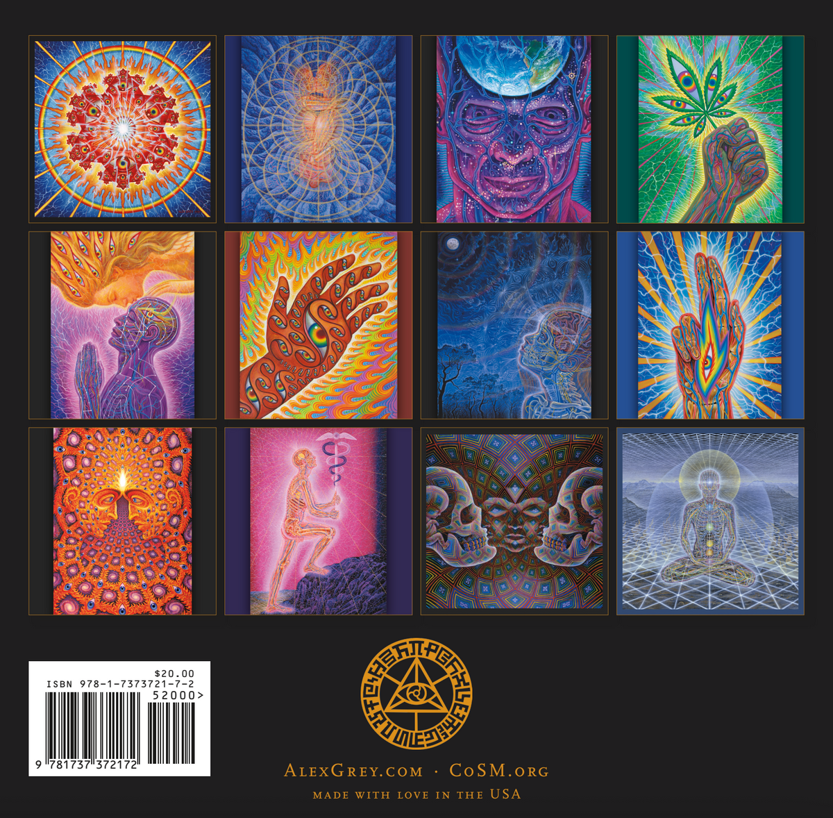 Alex Grey 2027 Wall Calendar
