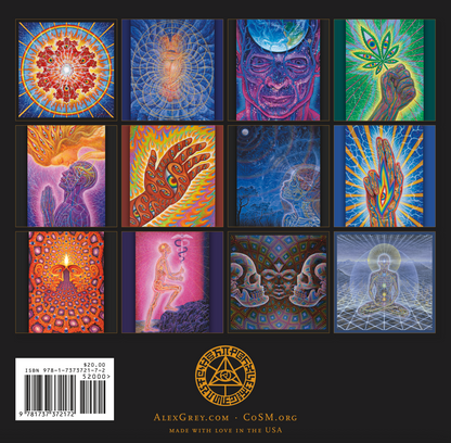 Alex Grey 2027 Wall Calendar