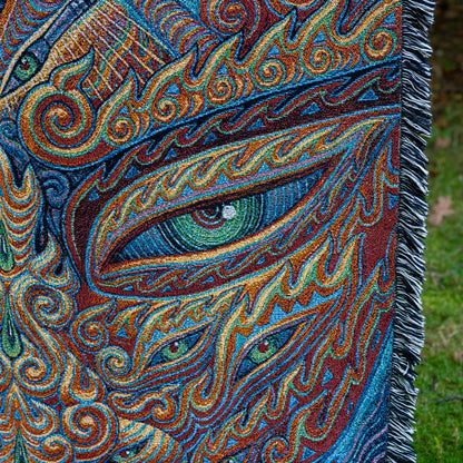 The Shining One - Art Blanket