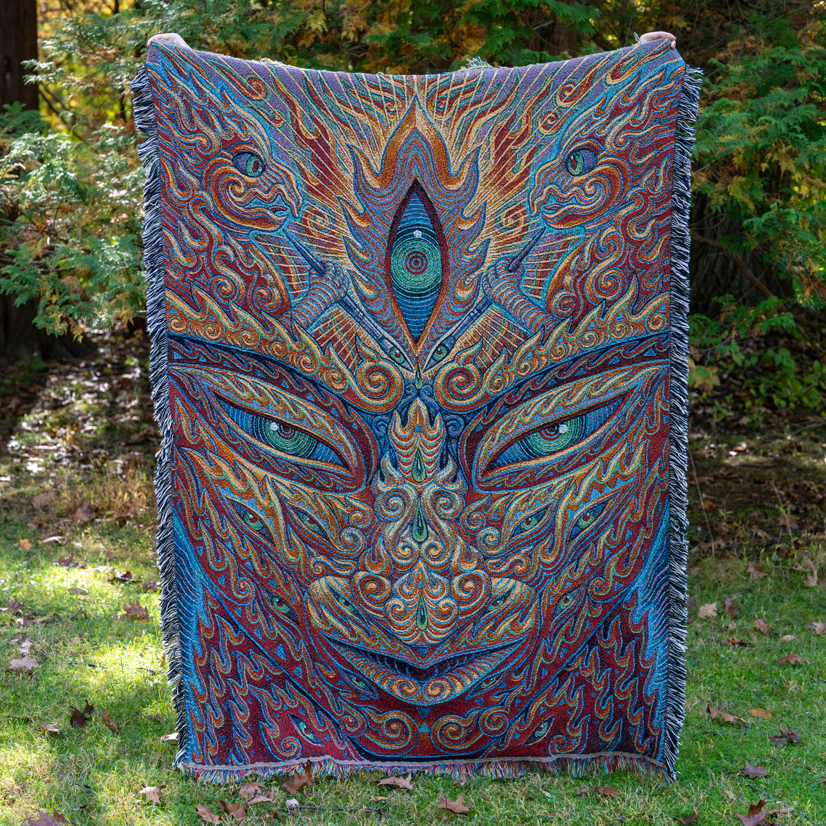 The Shining One - Art Blanket