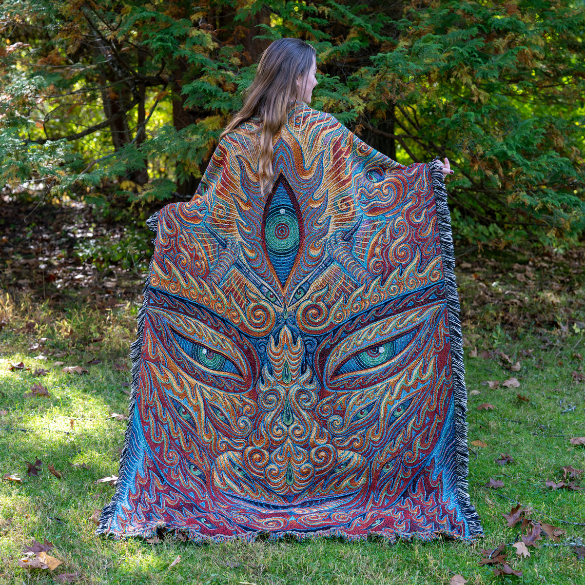 The Shining One - Art Blanket