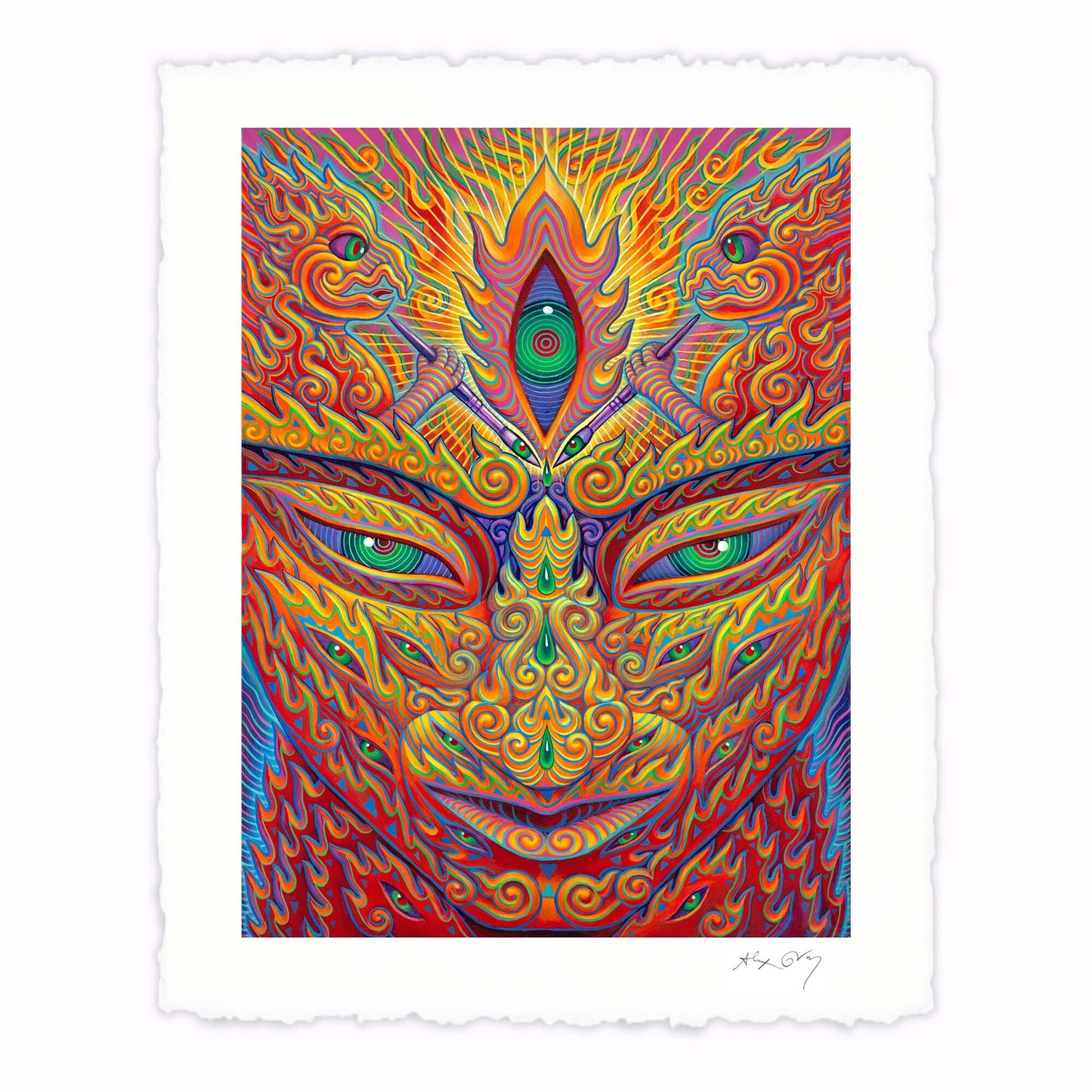 The Shining One - Paper Print