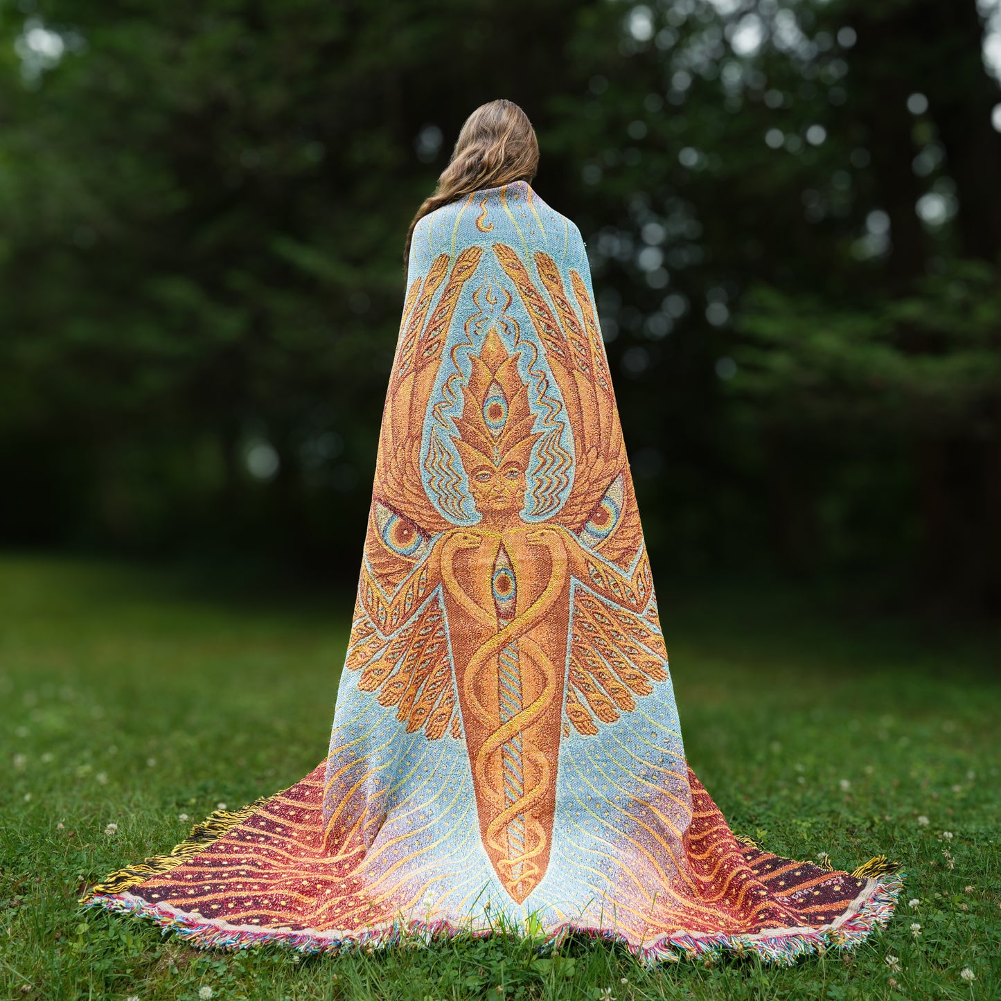 Solstice Angel - Art Blanket