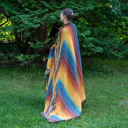 Spectral Wave - Art Blanket