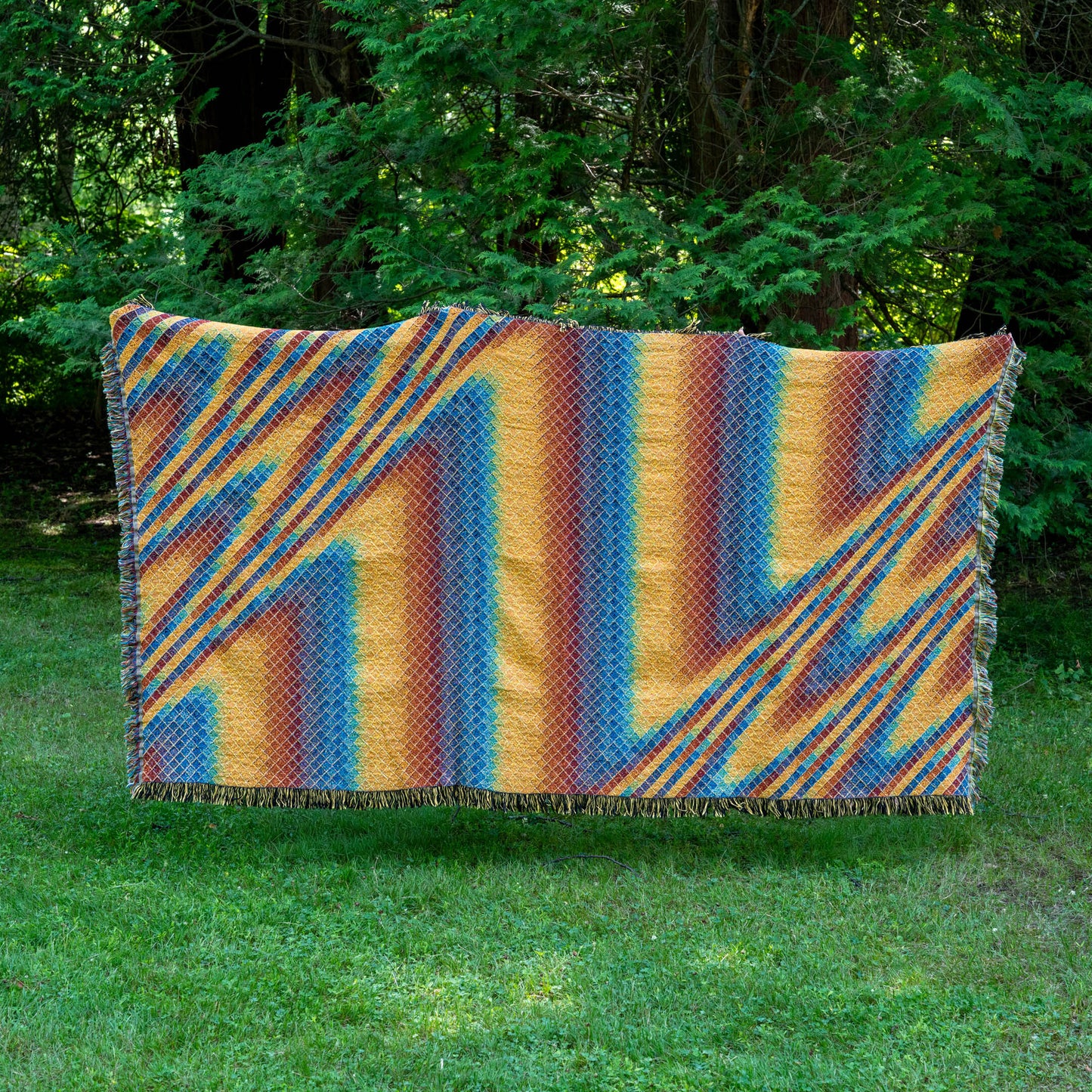 Spectral Wave - Art Blanket