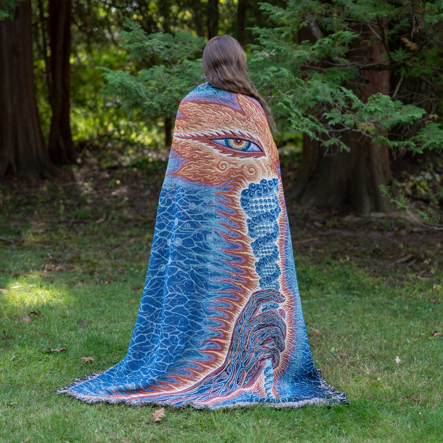 The Torch - Art Blanket