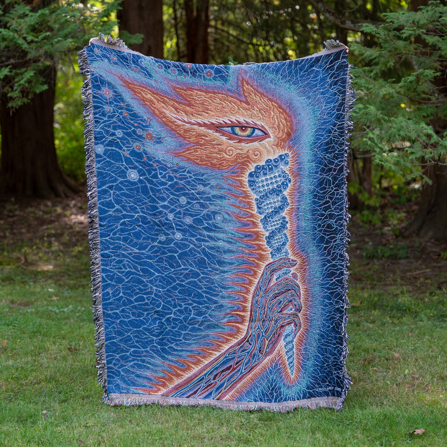 The Torch - Art Blanket