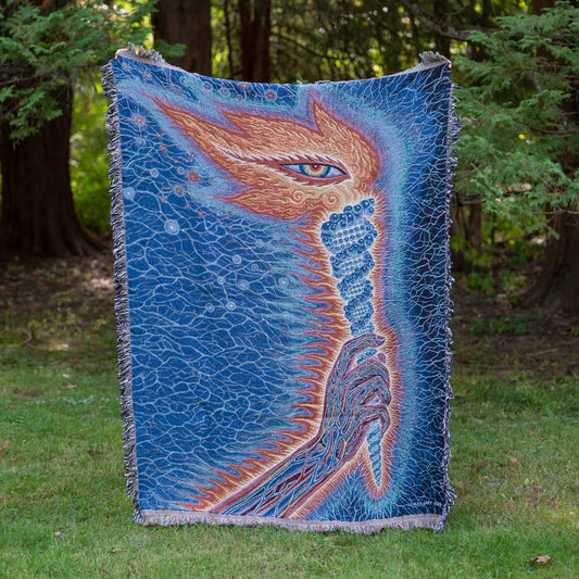 The Torch - Art Blanket