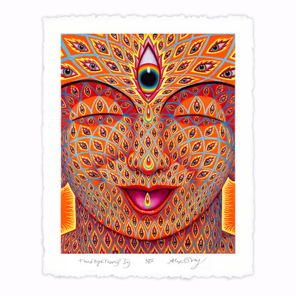 Third Eye Tears of Joy - Paper Print