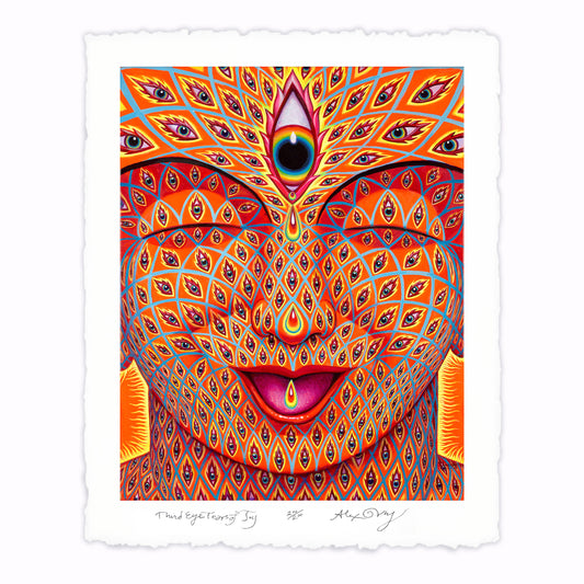 Third Eye Tears of Joy - Paper Print