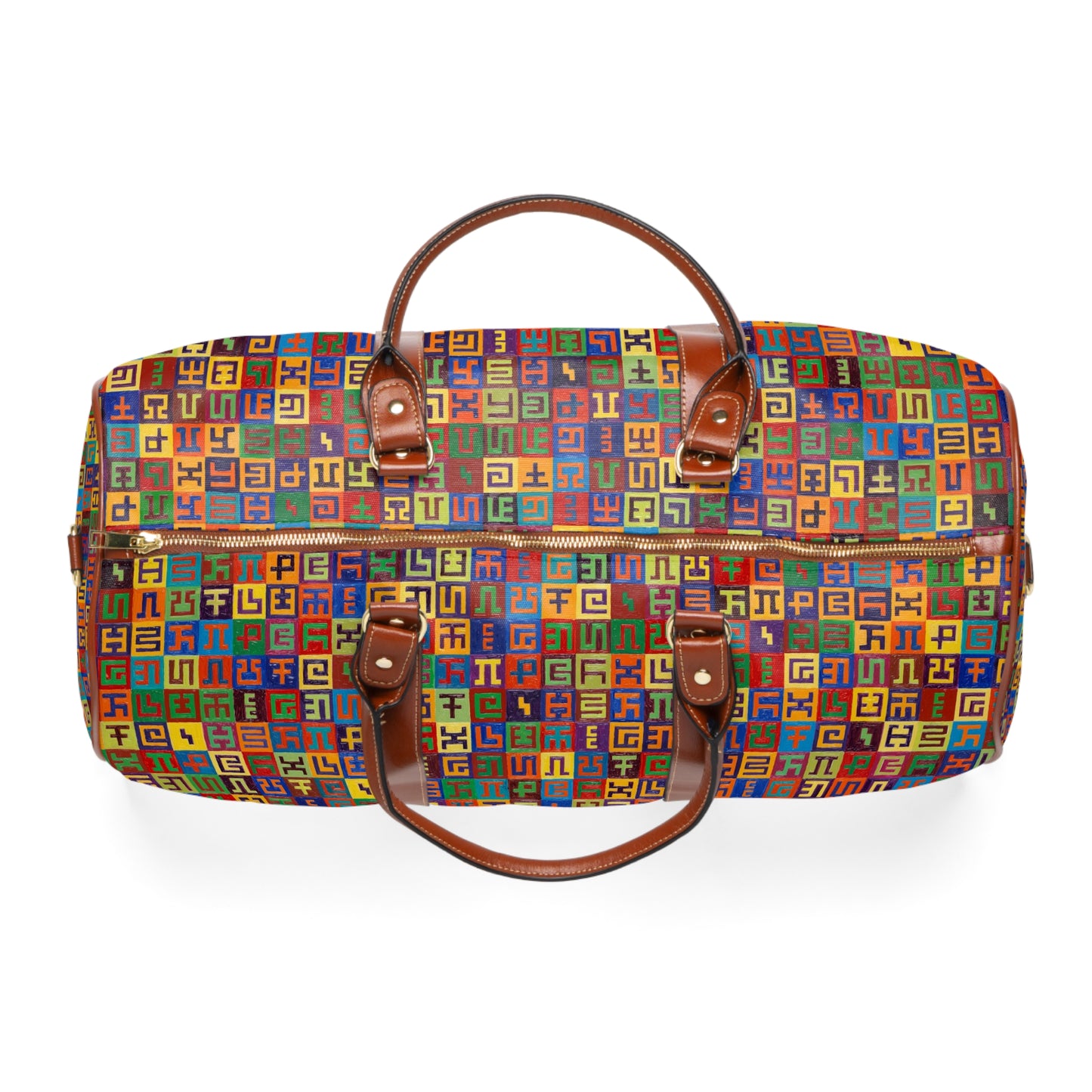 Complementary Planned Randomness - Travel Bag