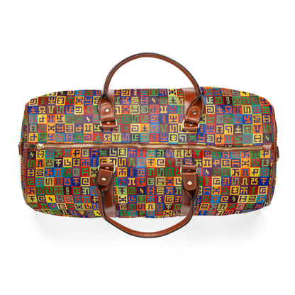 Complementary Planned Randomness - Travel Bag