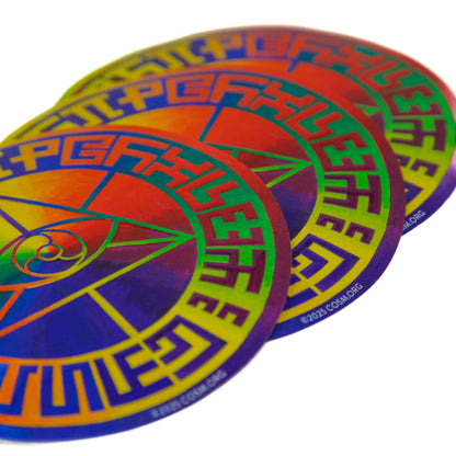 CoSM Symbol - Embossed Sticker