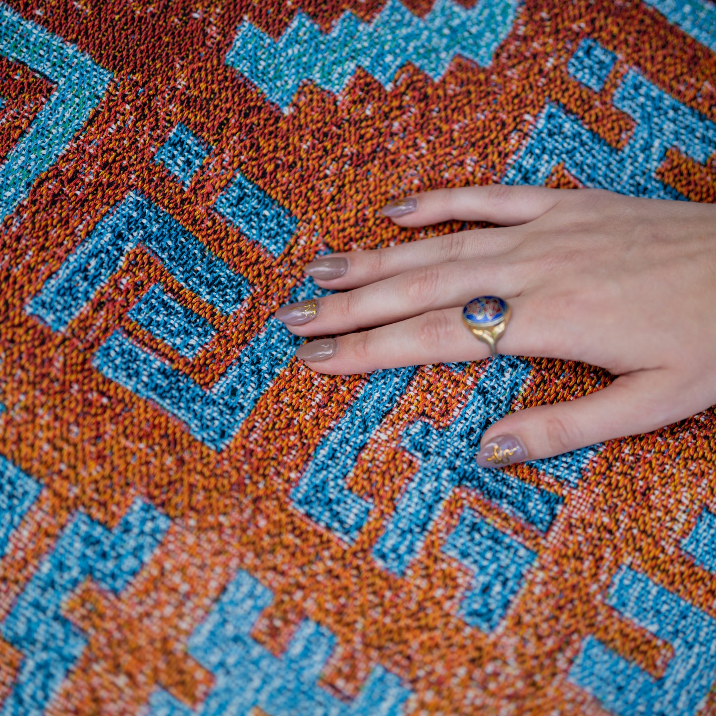 Secret Writing Blend - Art Blanket
