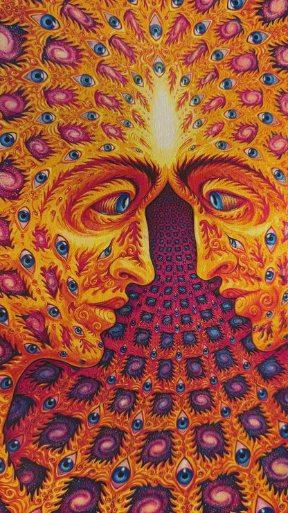 One - Pearlescent Paper Print