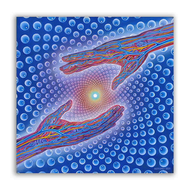 Psychedelic Healing - Canvas Print