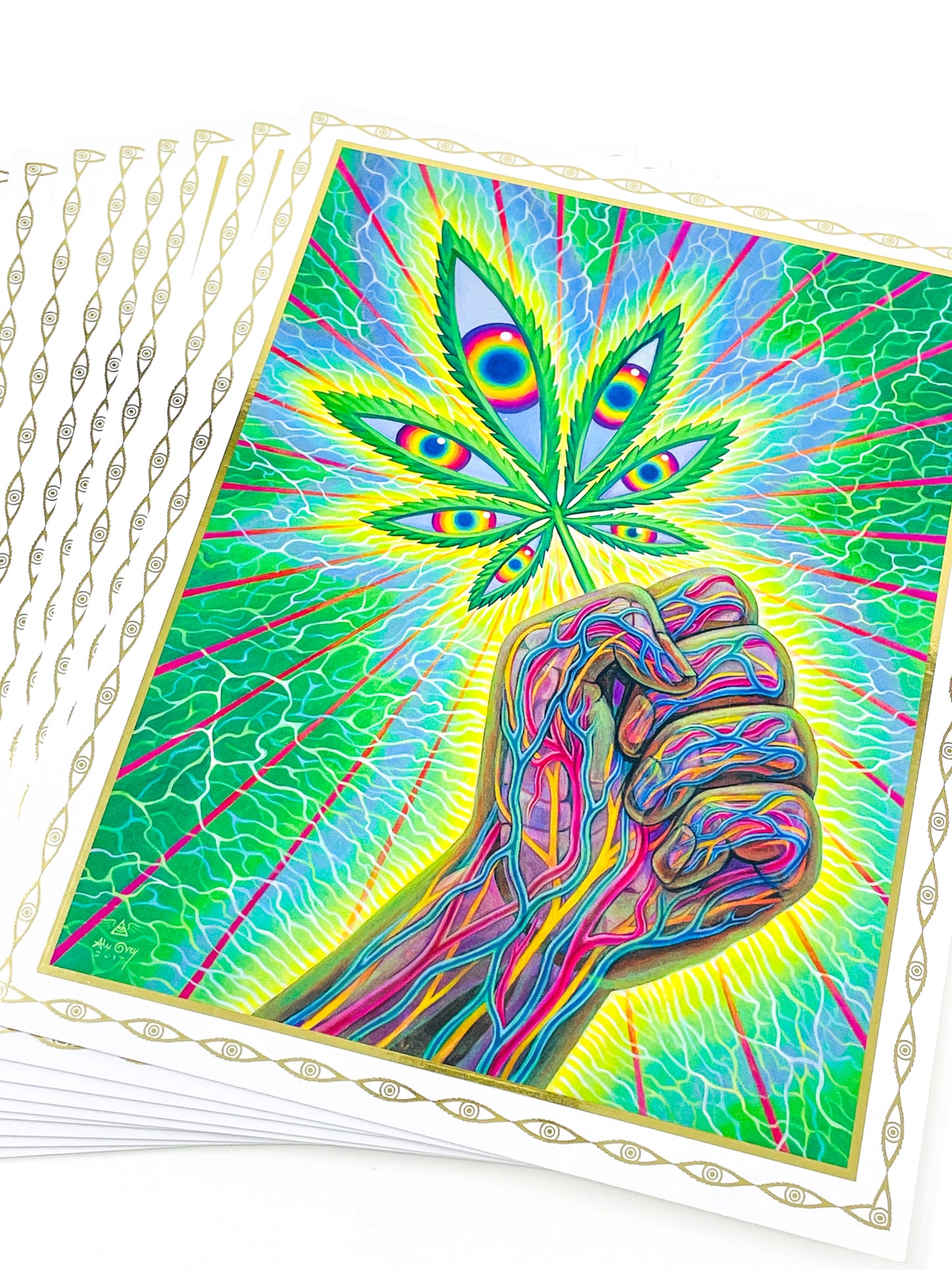 Cannafist - Prayer Card