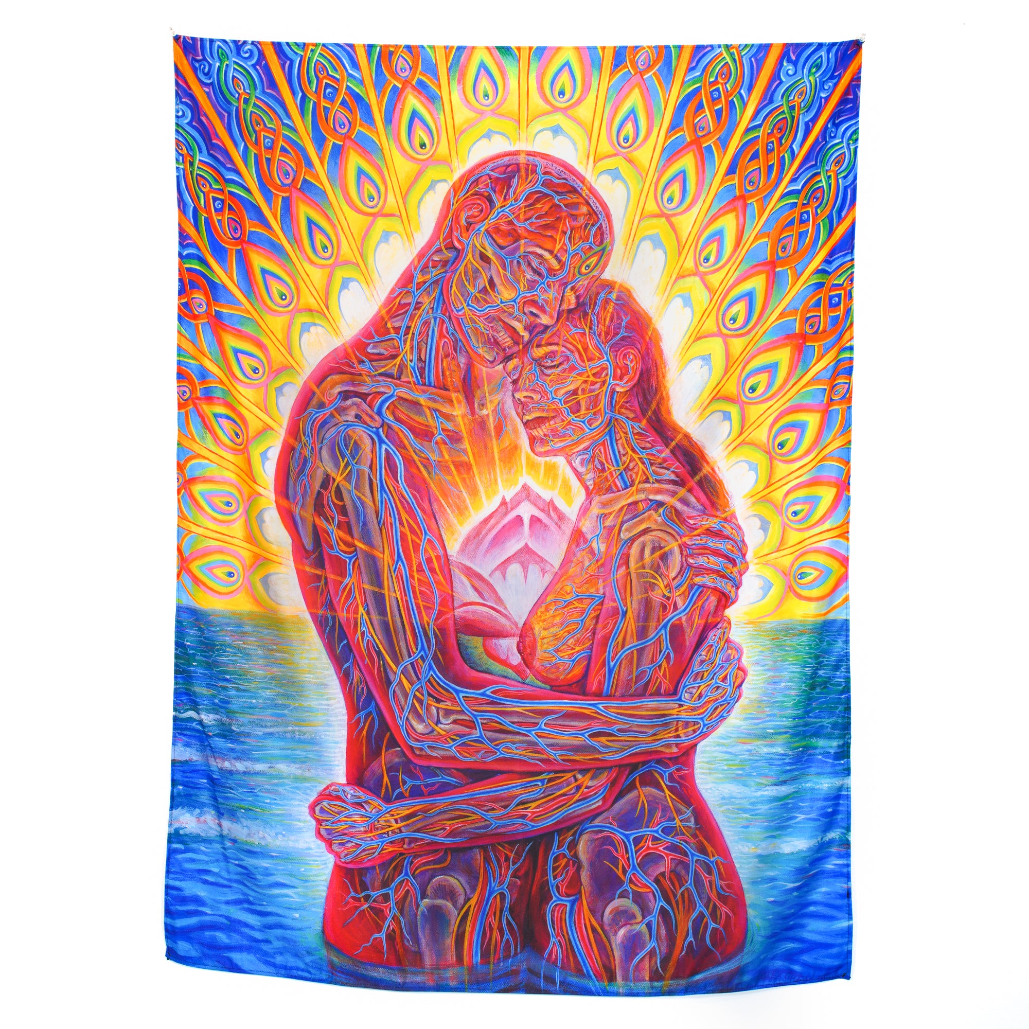 Alex Grey Ocean outlet of Love Bliss Limited Edition Tapestry TOOL Blanket Psychedelic