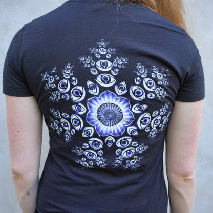 Vision Crystal : 2022 TOOL Tour - Ladies Black Short Sleeve Tee