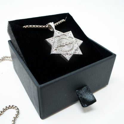 TOOL: The Great Turn - Silver Pendant