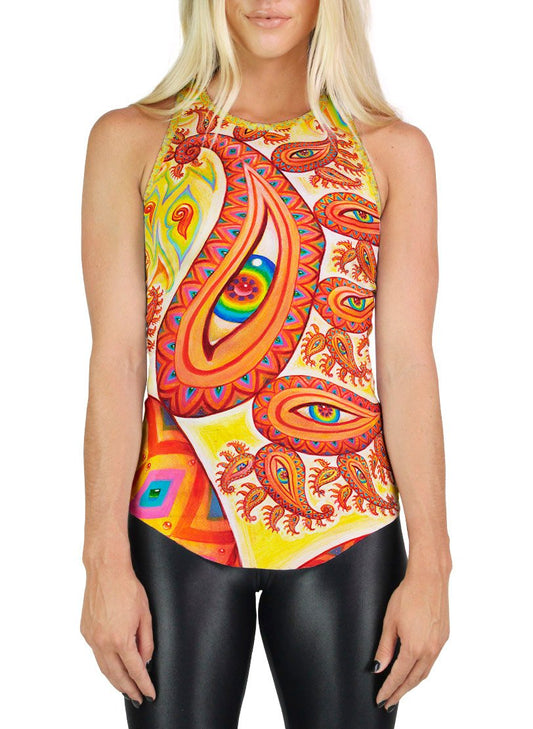 Psychomicrograph Racerback Tank
