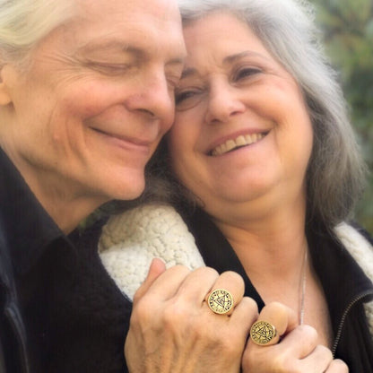 Limited Edition Gold Mystic Eye Signet Ring