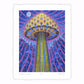 Blue Moon Mushroom - Paper Print