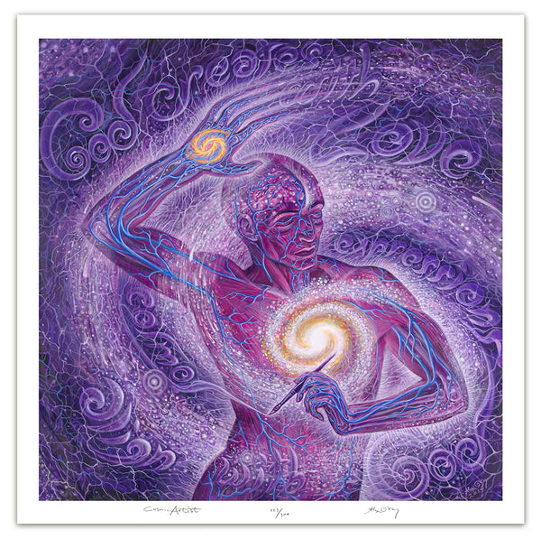 Cosmic Artist - Paper Print – CoSM Shop