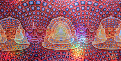 Net of Being - Holographic Screen Print