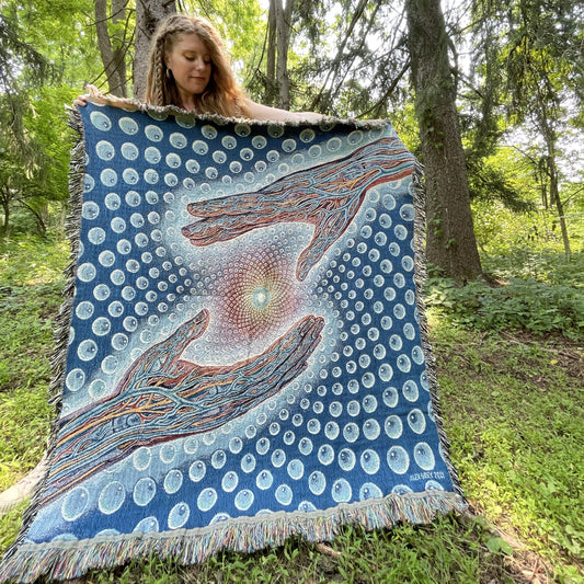 Psychedelic Healing - Art Blanket