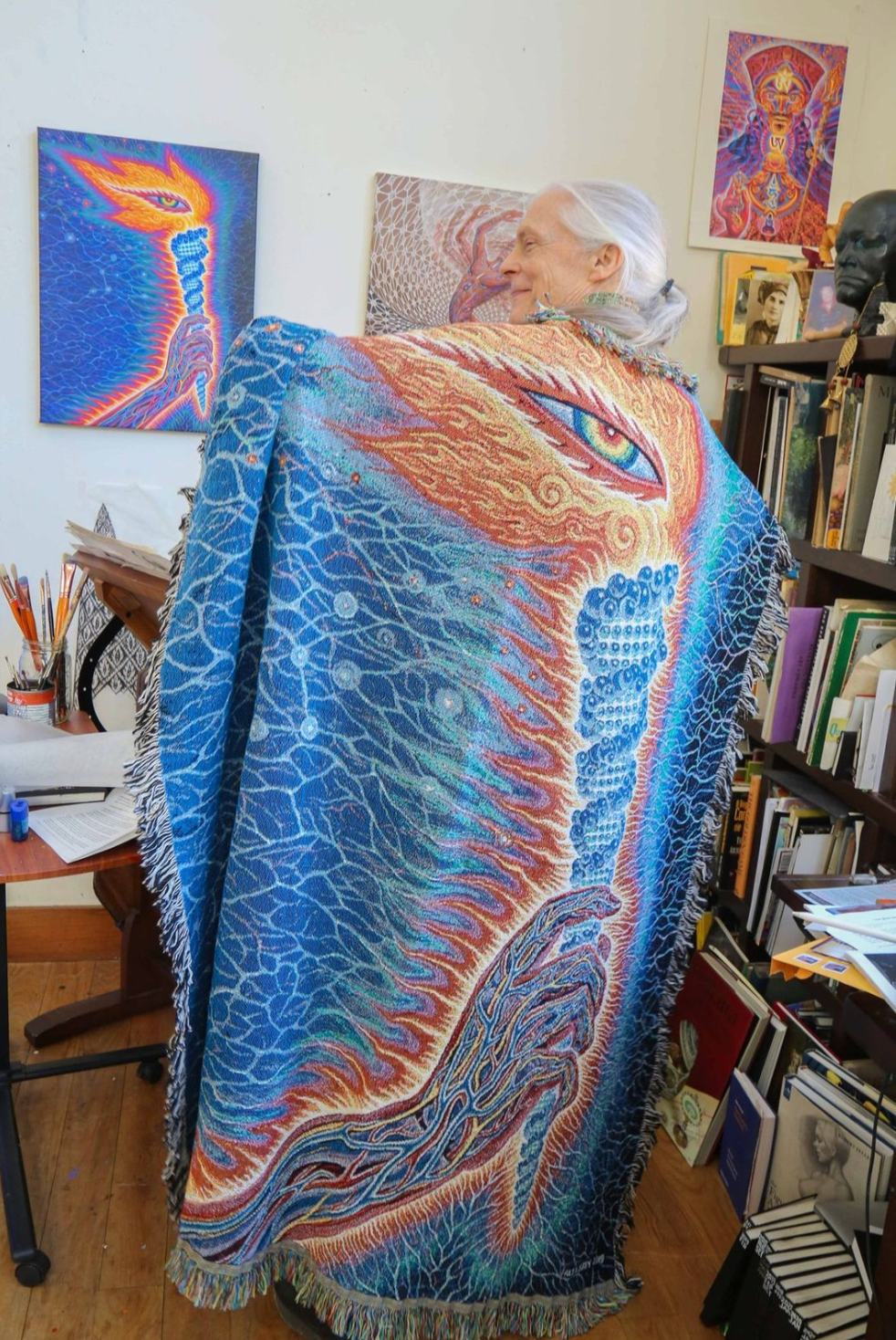 The Torch - Art Blanket