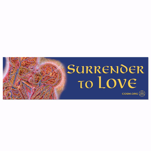 Surrender to Love - Bumper Sticker