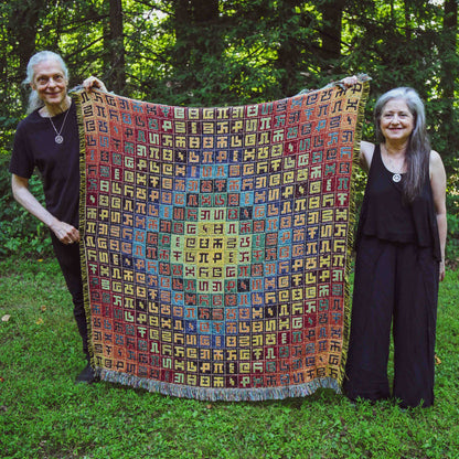 Complementary Mandala - Art Blanket