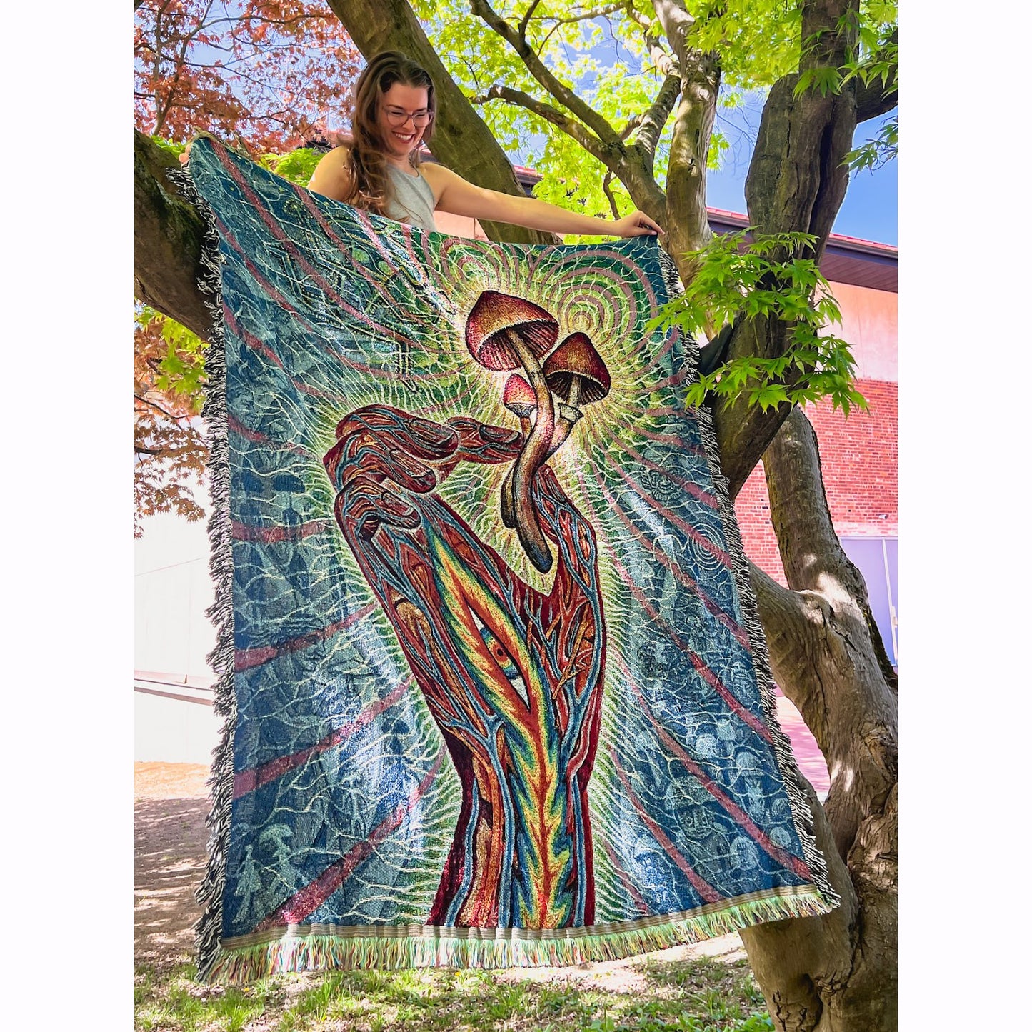 Flesh of the Gods - Art Blanket