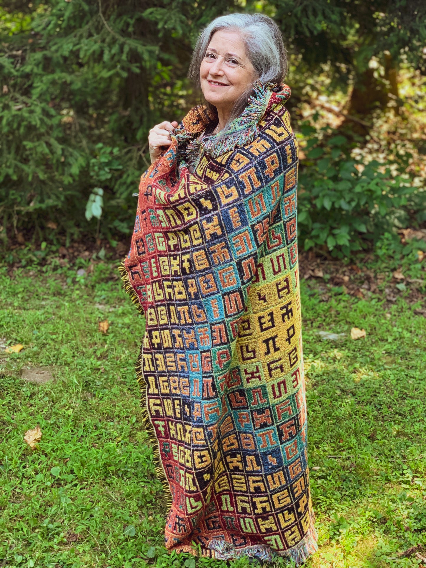 Complementary Mandala - Art Blanket