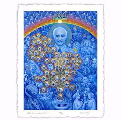 Albert Hofmann and the New Eleusis - Paper Print