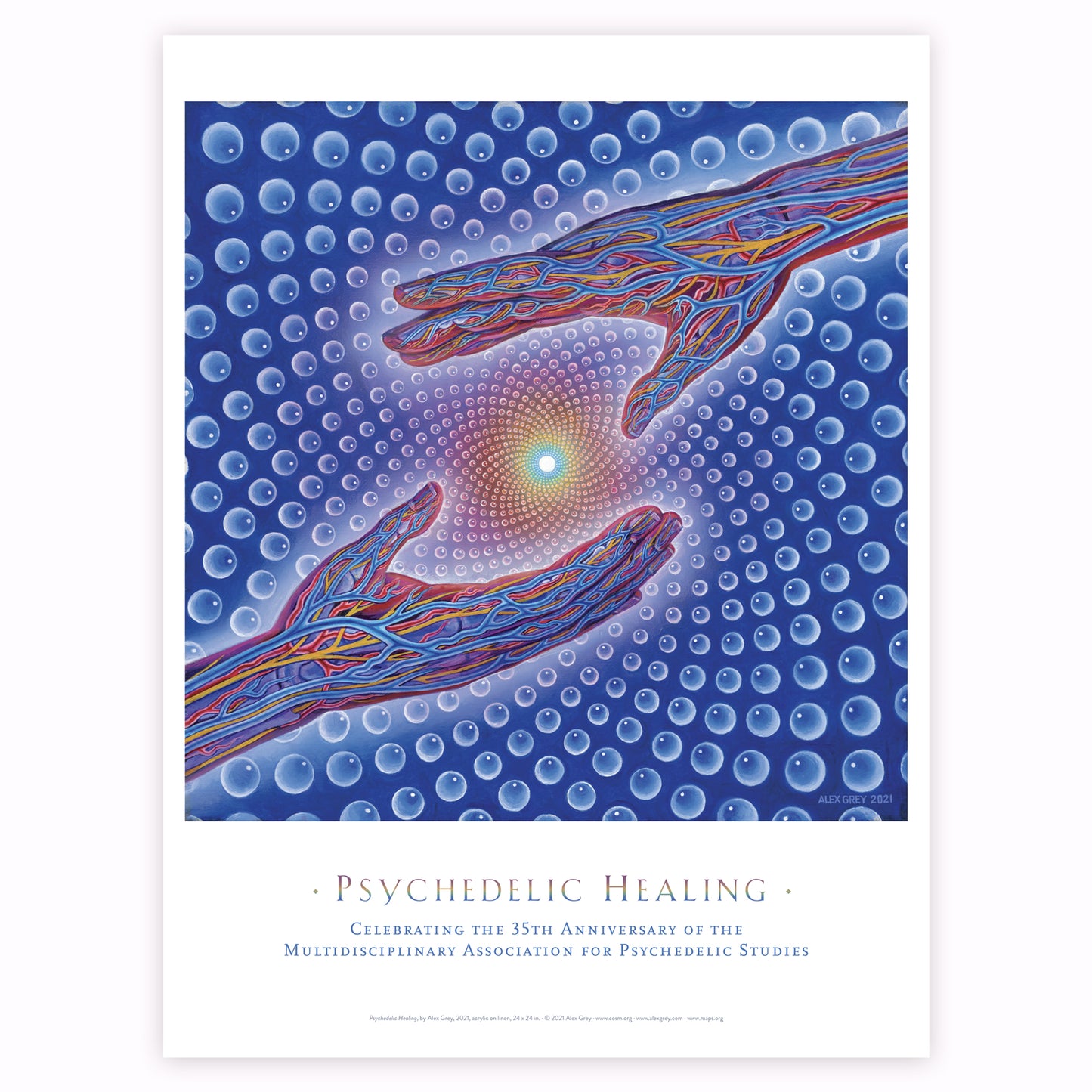 Psychedelic Healing - Poster