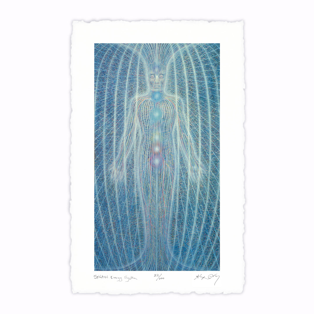 Spiritual Energy System - Paper Print
