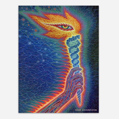 The Torch - Holographic Sticker